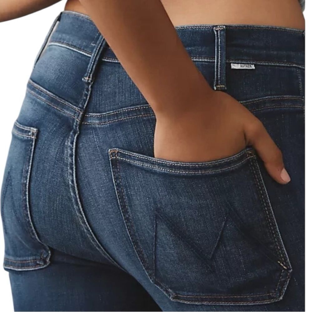 MOTHER Patch Slacker in Smoke and Mirrors Size 25 - Picture 8 of 10